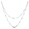 Retro Handmade Pearl Multi-Purpose Anti-Lost Hanging Lanyard Mask Glasses Chain(Silver)