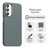 For Samsung Galaxy F15 5G Carbon Fiber Series IMD Phone Case(Grey)