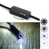 AN97 USB-C / Type-C Endoscope Waterproof IP67 Tube Inspection Camera with 8 LED & USB Adapter, Length: 10m, Lens Diameter: 7mm