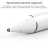 WIWU P339 USB Charging Universal Tablet PC Capacitive Pen Stylus Pen, Compatible with IOS & Android System Devices (White)