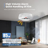 WiFi Smoke Detector A500, Wireless Fire Alarm, App Alerts