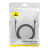 Baseus PCWL-A106 High Speed CAT7 10Gigabit Ethernet Braided Cable, Length:1.5m(Black)