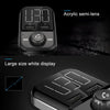BT72 Dual USB Charging Smart Bluetooth FM Transmitter MP3 Music Player Car Kit with 1.5 inch White Display Screen, Support Bluetooth Call, TF Card & U Disk