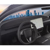 For 2024 Tesla Model Y Dashboard Car Suede Light-Proof Pad