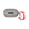 Dog Poop Bag Dispenser, Linen, Grey, Reflective, 10x5.5cm