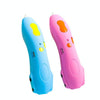 Infrared Sensing Low-temperature 3D Printing Pen Children DIY Graffiti Painting Pen(1000 mAh-Pink)