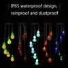 Solar Wind Chime Lamp Outdoor Balcony Decorative Landscape(G-009)