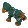 Waterproof Dog Raincoat, Yellow, XL - Reflective & Breathable
