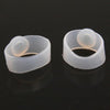 10 Pairs of Magnetic Losing Weight Toe Rings(White)
