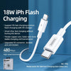 REMAX Marlik Series RC-175i PD 20W USB-C / Type-C to 8 Pin Interface Fast Charging Data Cable, Cable Length: 1m (White)