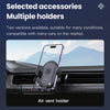 TOTU CH-3 Series One-Touch Locking Car Holder, Air-outlet Version(Black)