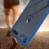 For iPod Touch 5 / 6 / 7 Two-layer Design Shockproof PC + TPU Protective Case(Blue)