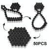 DIY Magic Puzzle / Buckyballs Magnet Balls with 50pcs Magnet Balls (Black)