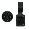 Electric Vehicle Charging Pile Hanging Wire Fixing Bracket(Black)