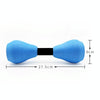 1pair EVA Water Sports Small Dumbbells Ladies Children Home Fitness Equipment Adjustable Dumbbells(Blue Green)
