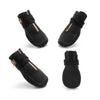 HCPET Non-Slip Dog Shoes, Breathable & Durable, Black, Size 1