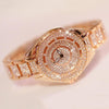 BS Bee Sister FA0917L  Niche Full Diamond Ladies Watch(Rose Gold)