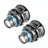 1 Pair 9006 27W / DC12V Car Aluminum Alloy Flashing LED Headlight (Blue Light)