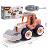 2PCS LXB-418 Removable Assembly Simulation Engineering Vehicle Model(Router)