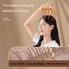 D18 Head Massager Relax Scalp Meridian Massager, Style: 18 Claw (Pink)