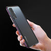 For Vivo X50 & X50 Pro Aluminum Alloy Shockproof Protective Bumper Frame(Black Purple)