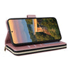 For Samsung Galaxy S23+ 5G Nine-card Slots Zipper Wallet Bag Leather Phone Case(Rose Gold)