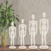 Wooden Puppet Toy Humanoid Art Sketch Model Joint Doll, Size:4.5 Inch