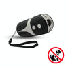 Ultrasonic Dog Repeller, LED Torch, Handheld, Black + White