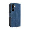 For Samsung Galaxy F16 5G / M16 5G Skin Feel Calf Texture Card Slots Leather Phone Case(Blue)