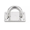 3 PCS 8mm 316 Stainless Steel Ship Square Door Hinges Buckle