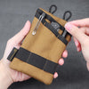 KOSIBATE H250 Outdoor Portable Card Holder Key Storage Bag (Black)