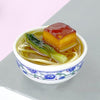 Dongpo Meat Noodles Simulation PVC Food Model Children Toys