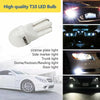 20 PCS T10 DC12V / 0.25W / 6500K / 20LM Car Round Head Plug-in Bubble Reading Light with 1LEDs SMD-3030 Lamps