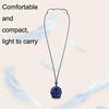 Home Electric Smart Cervical Spine Pulse Massager, Style: Heating Model(Blue)