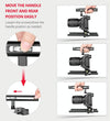 YELANGU C15 YLG0711A Video Camera Cage Stabilizer with Handle & Rail Rod for Nikon Z6 / Z7(Black)