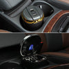 N09C Car Ashtray With Lamp And Cover Car Ashtray(Gold)