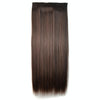 2M33# One-piece Seamless Five-clip Wig Long Straight Wig Piece