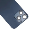 iPhone 15 Pro Max Blue Glass Back Cover with Wireless Charging