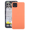 Battery Back Cover with Camera Lens Cover for Google Pixel 4(Orange)