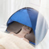 Indoor and Outdoor Automatic Quick Opening Sunshade Headrest Tent, Size: M 70x50x45cm(Watermelon)