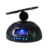 Student Multifunctional LED Flying Alarm Bells Lazy Flying Propeller Digital Alarm Clock(Black)