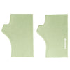 WST-41 Winter Thin Flannel Warm Finger Gloves Nail Protective Gloves, Spec: Mittens (Green)