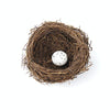 8cm Simulation Bird Nest + 1 PCS Bird Egg Holiday Decoration