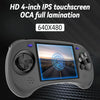 ANBERNIC RG ARC-D Handheld Game Console 4-Inch IPS Screen Linux / Android 11 System Portable Video Arcade 128G(Gray)