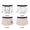 140 Yards 2pcs Boys Cartoon Cotton Boxer Antibacterial Boxer(ND410)