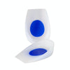 Silicone Heel Insole Is Comfortable Soft And Shock-Absorbing To Protect The Heel Insole, Size: S(Blue White)