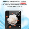 For Honor Magic V Flip 1 Sets imak Lens Film + Glass Rear Screen Sticker