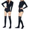SLINX 1832 2 in 1 2mm Neoprene Super Elastic Warm One-piece Bikini Quick-drying Wetsuit for Women, with Warm Diving Stocking, Size: S