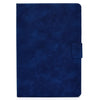 For Kindle Paperwhite 4 / 3 / 2 / 1 Cowhide Texture Horizontal Flip Leather Case with Holder & Card Slots & Sleep / Wake-up Function(Blue)