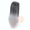 Wig Half Headgear Long Straight Hair U-Shaped Wig Headgear, Colour: 2.US-1BT0906 #